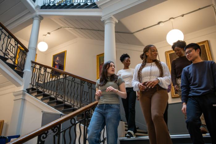 Banner image of students in 1500 dimension