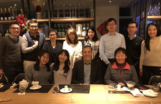 Tapei alumni with Prof Ian Walden