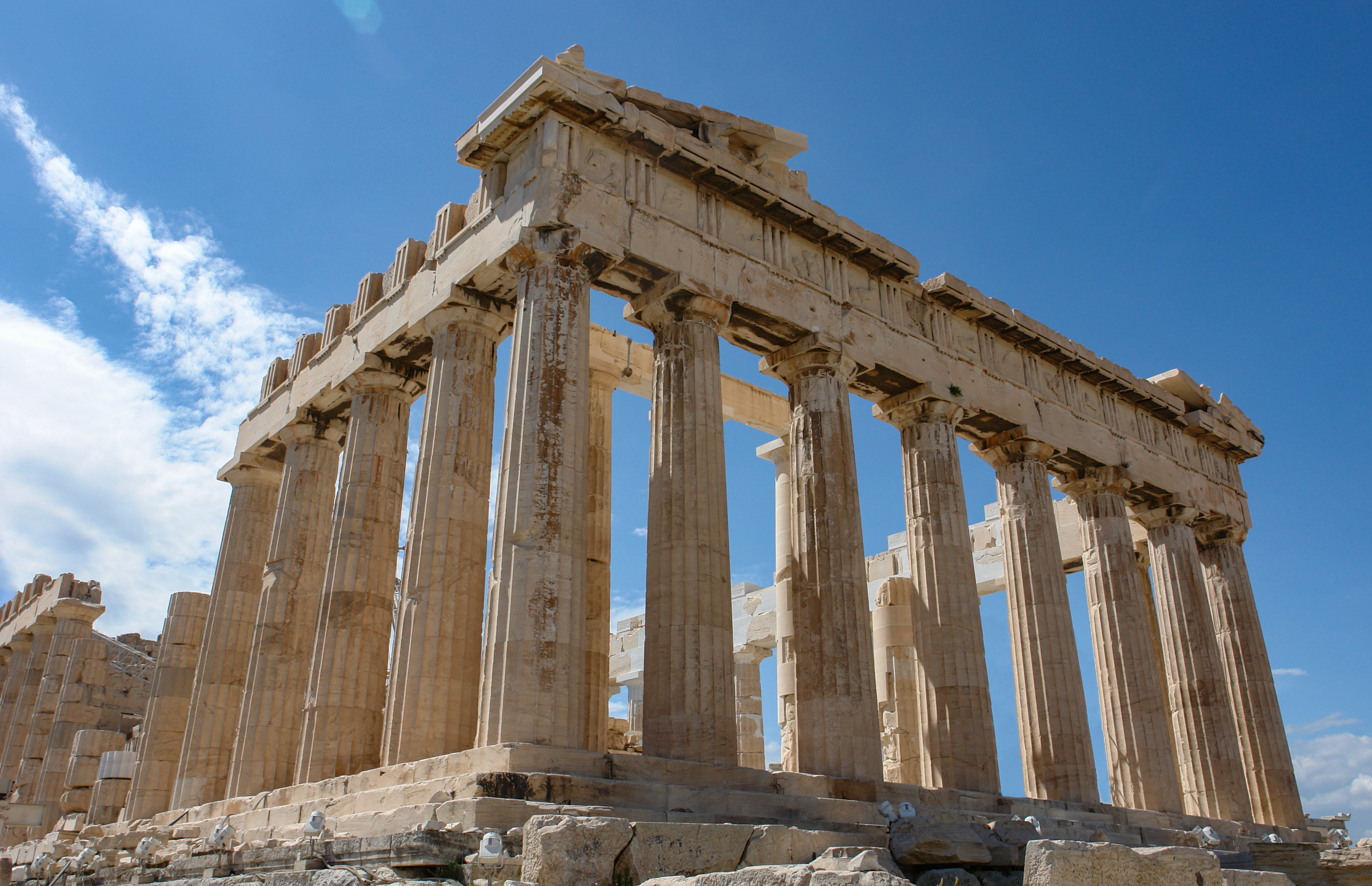 Ancient building in Athens, Greece