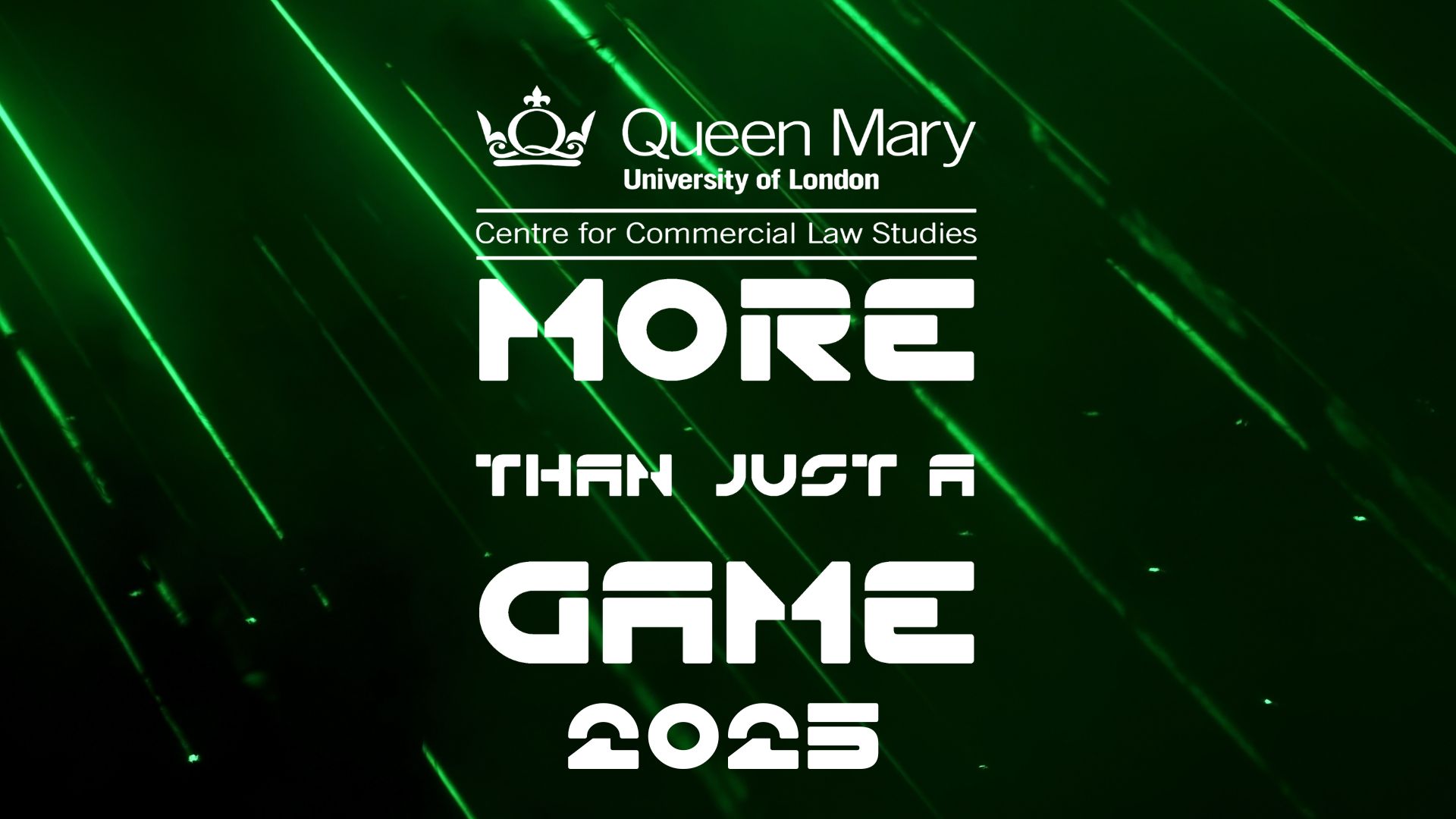 More Than Just a Game 2025 logo