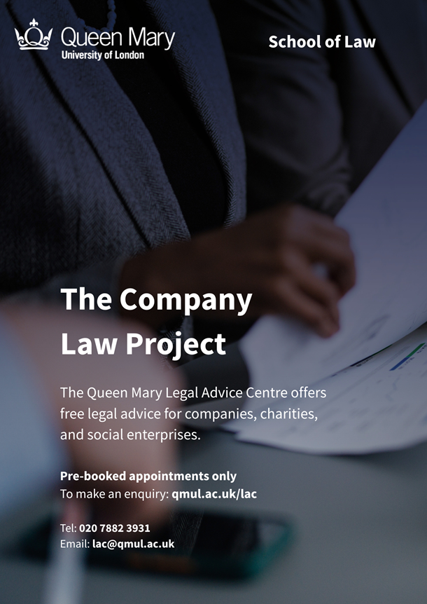 QMLAC Company Law Project Poster