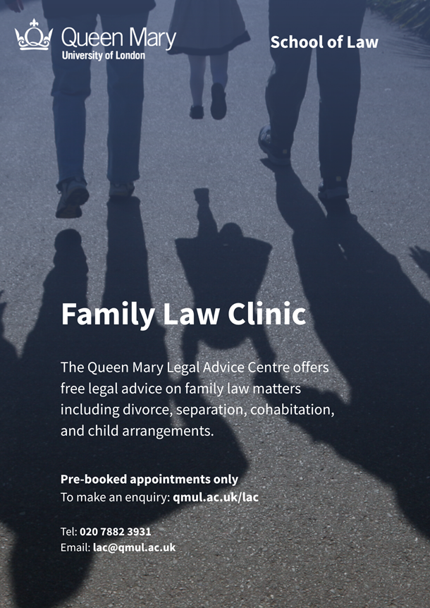 QMLAC Family Law Clinic Poster