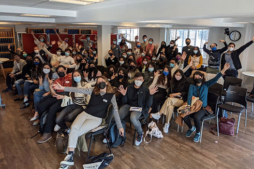 qLegal welcoming 105 students from their 2021 cohort in person at CCLS