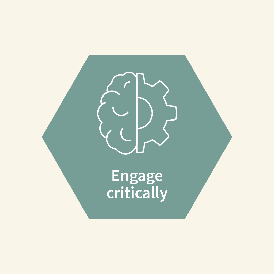 A brain with cog icon