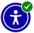 UserWay Icon 50 x 49